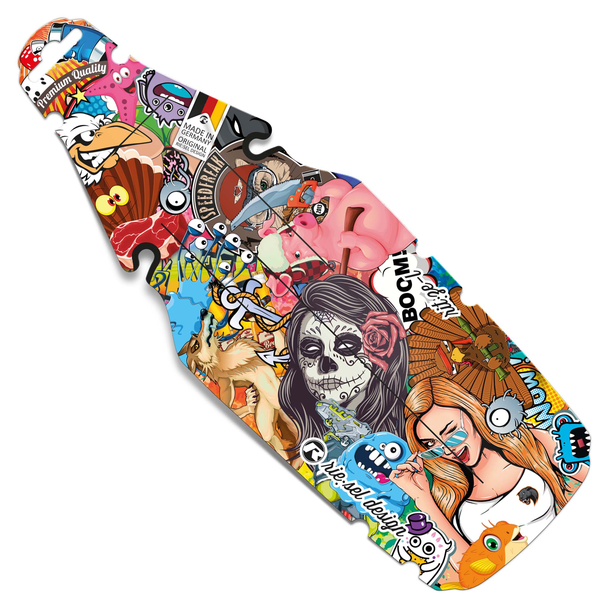 Garde-boue vélo arrière Riesel Design RIT:ZE L