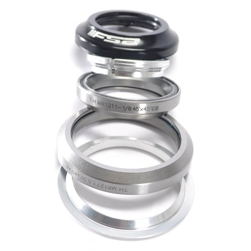 Jeu de direction FSA intégré 1"-1/8 pour douille conique