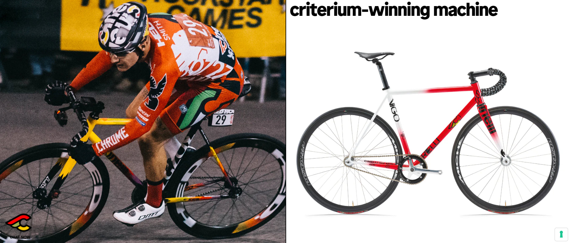 Kit cadre Cinelli Vigorelli acier