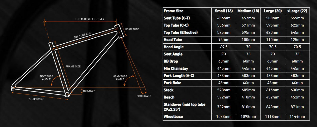 Kit cadre vélo aventure Brother Cycles Big Bro