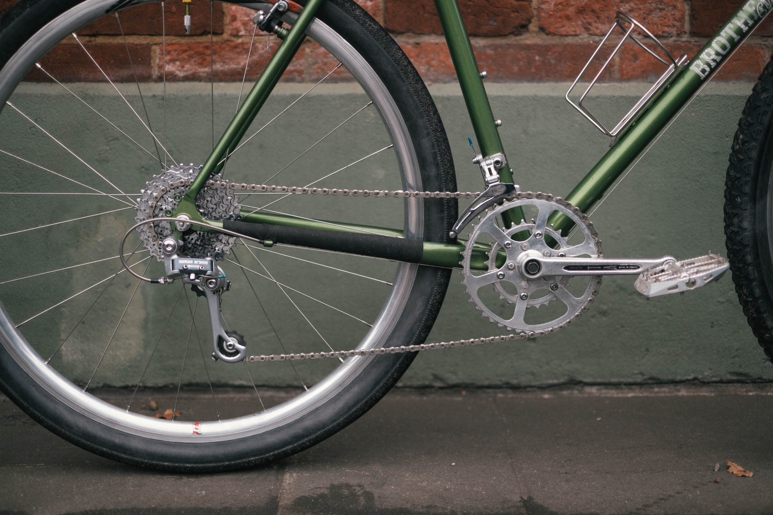 Brother Cycles Mr Wooden touring bike frame kit