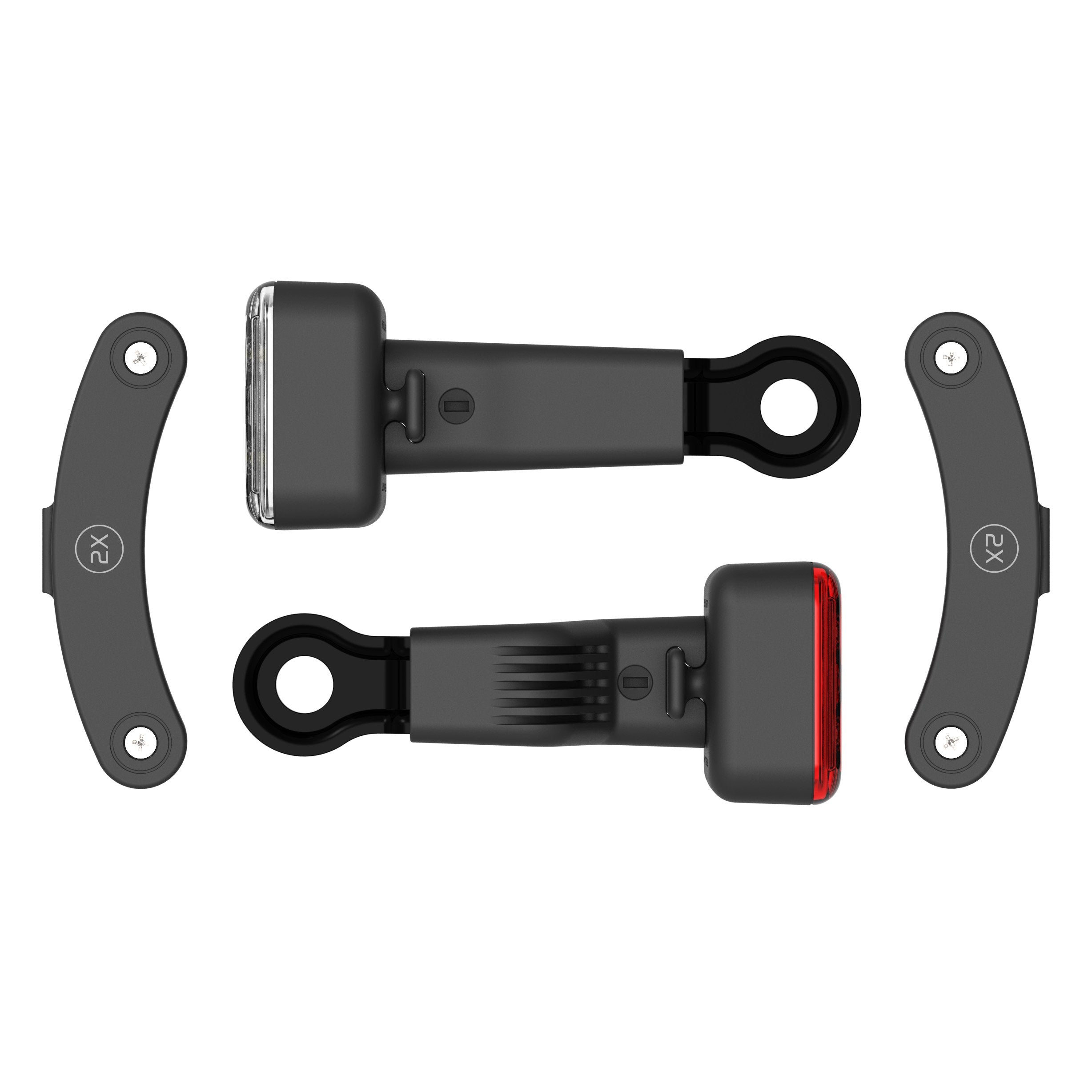 Kit d'éclairage vélo sans piles Reelight AMS Light+