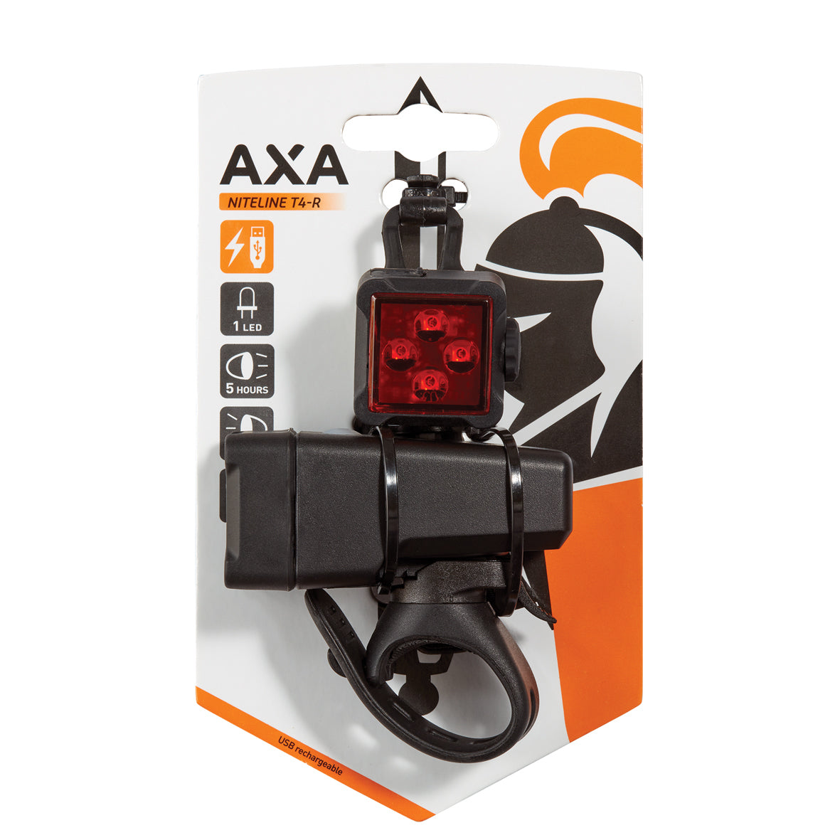 Kit éclairage pour vélo Axa Niteline T4-R 4 LEDs