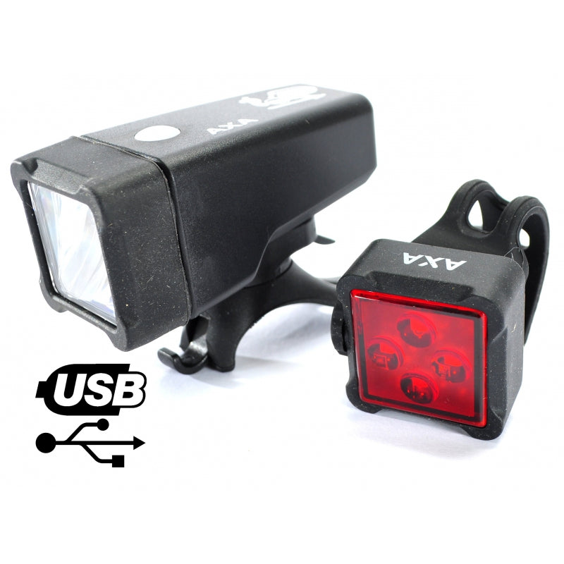 Kit éclairage pour vélo Axa Niteline T4-R 4 LEDs