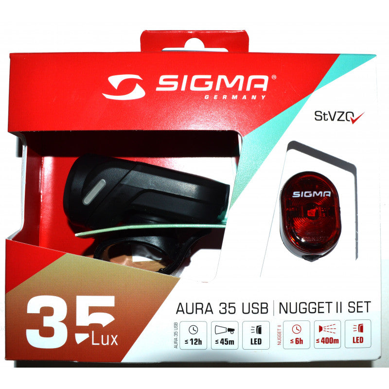 Sigma Aura 35+ Nugget 2 kit de iluminación USB
