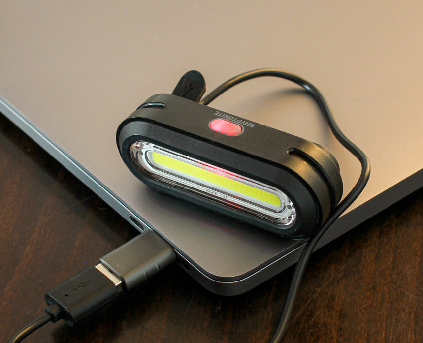 Kit lumière vélo Kryptonite Avenue F-100 & R-50 Cob