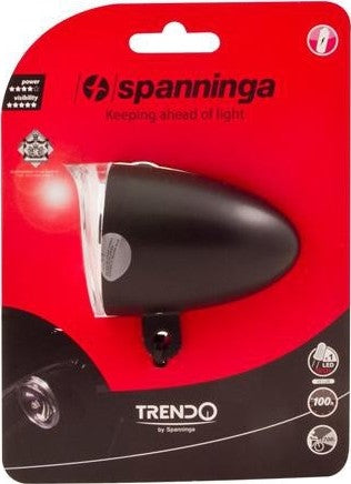 Lampe avant vélo à dynamo Spanninga Trendo XDO
