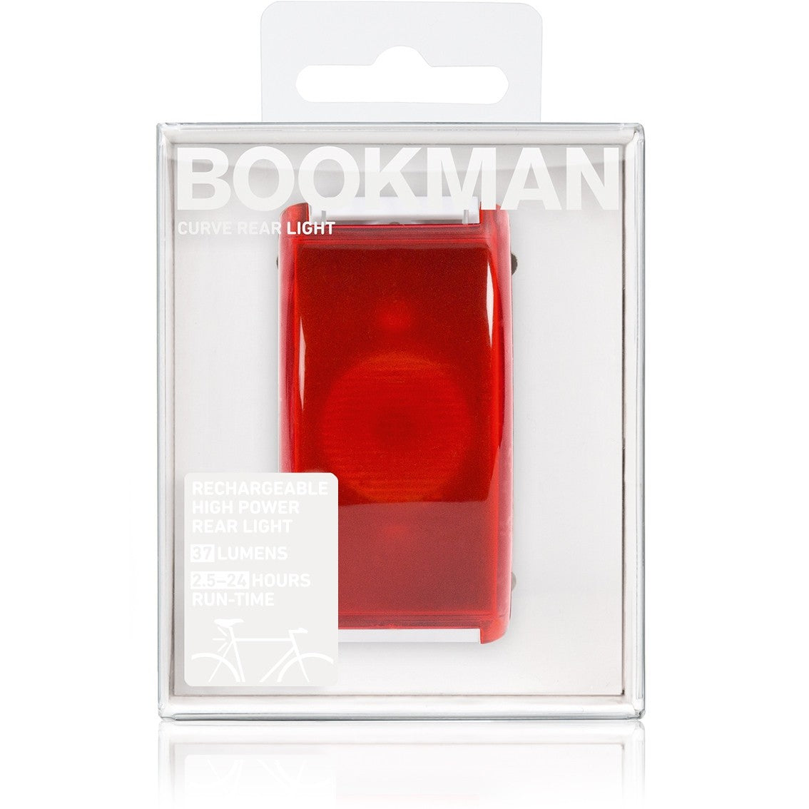 Lampe Vélo Bookman CURVE USB Arrière