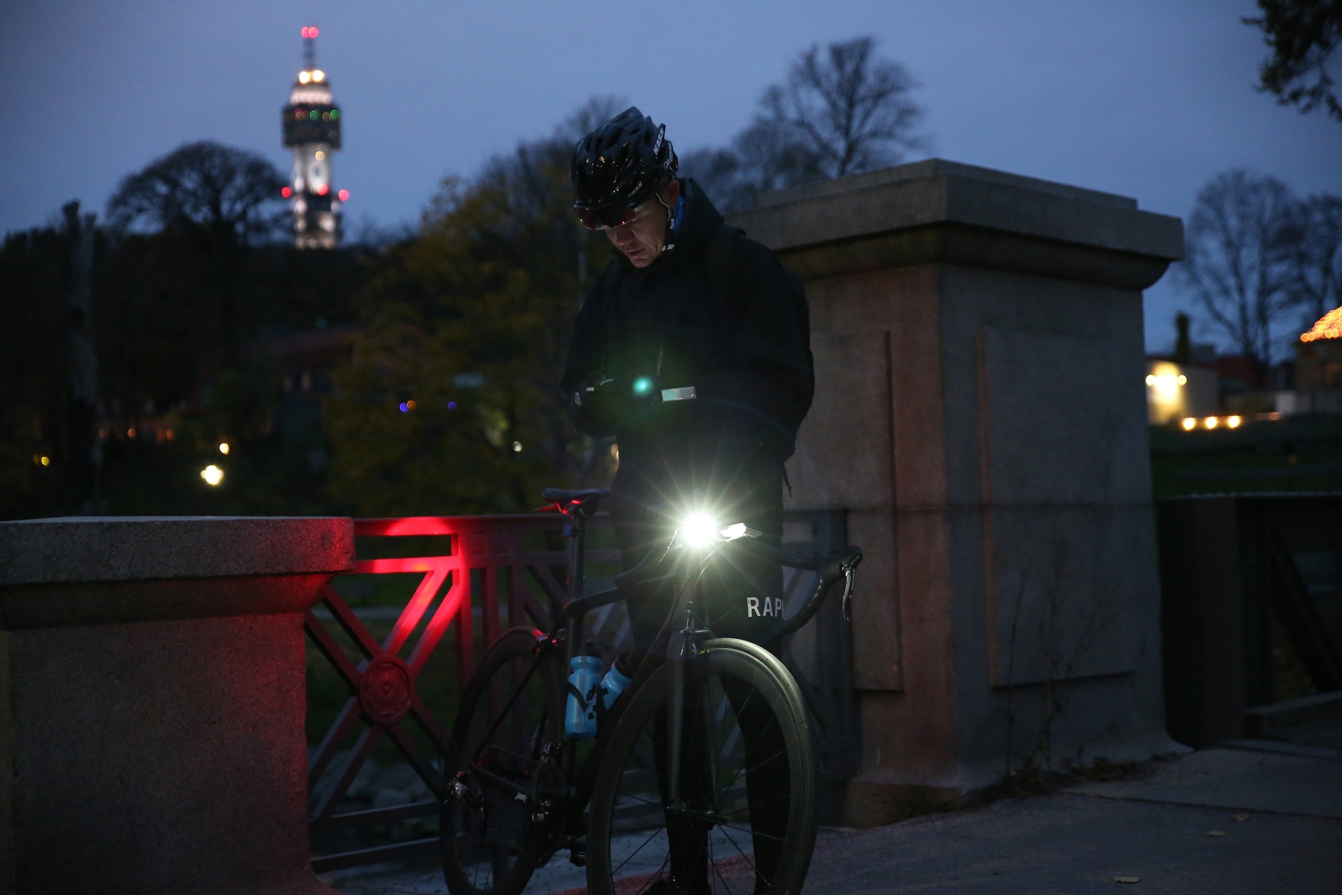 Lampe vélo USB avant Bookman CURVE