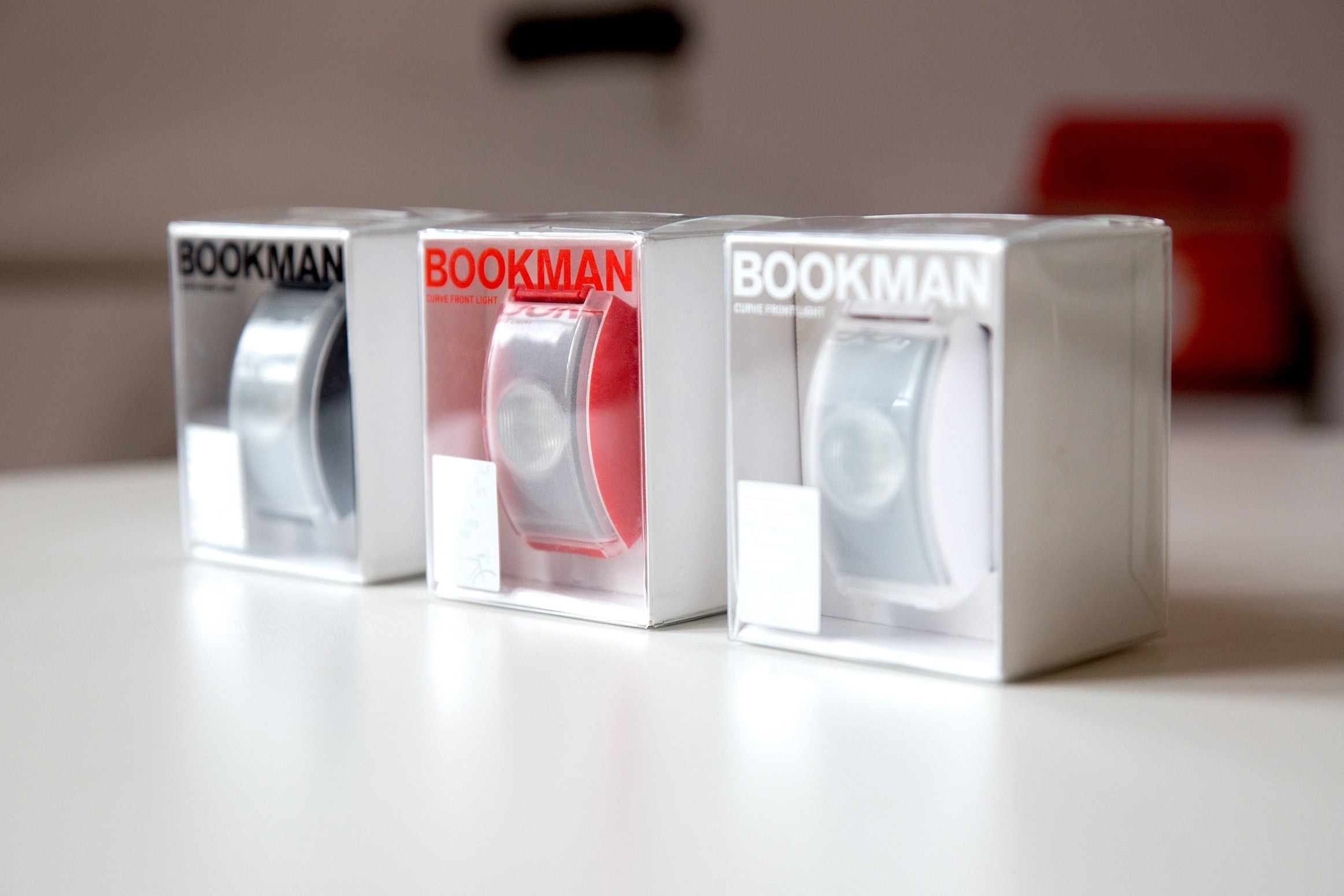 Lampe vélo USB avant Bookman CURVE