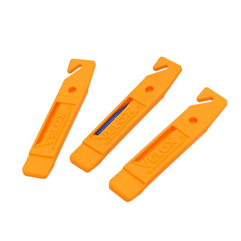 Lot de 3 Démonte-pneus Velox avec Extracteur de silex