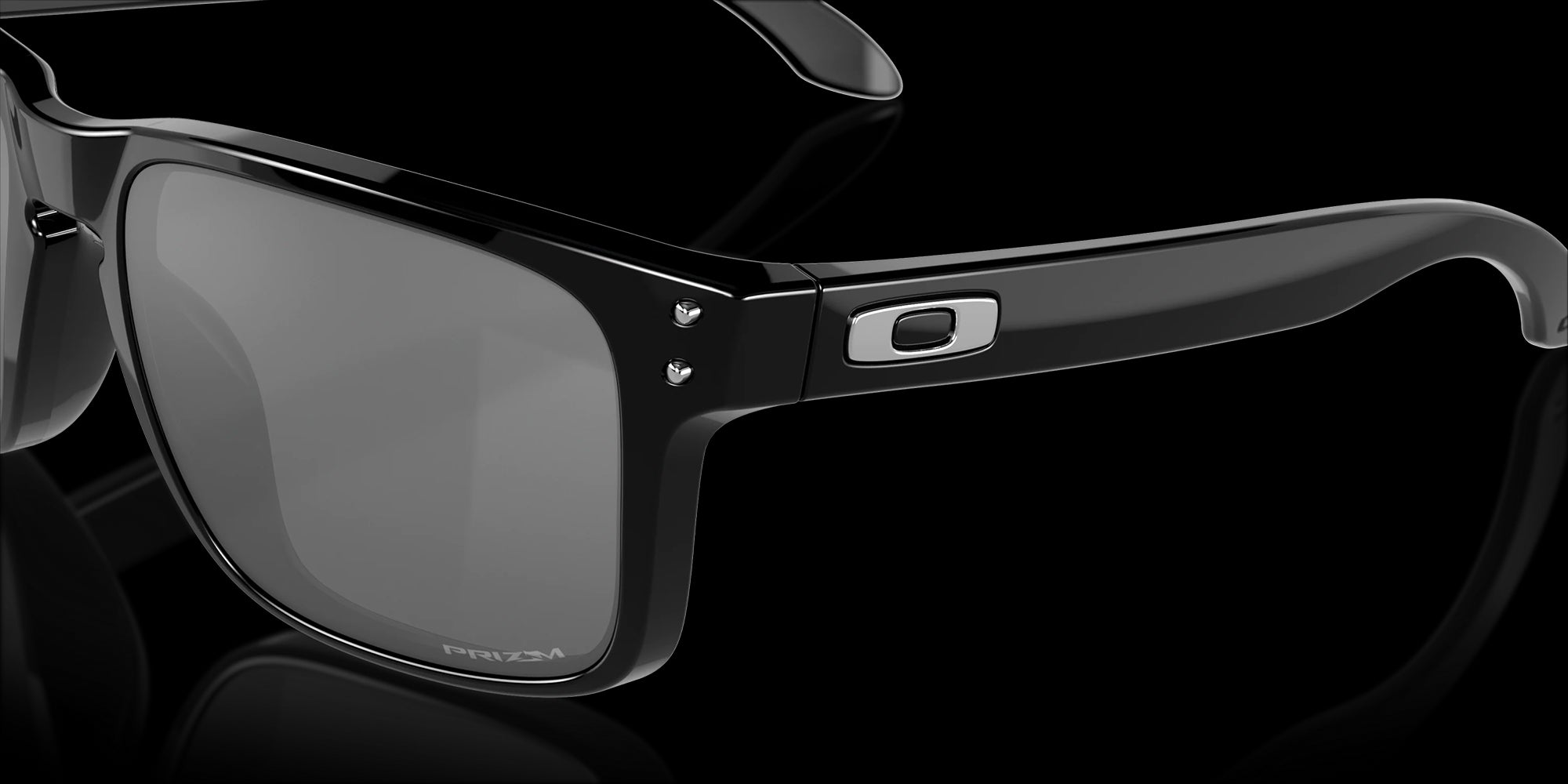 Oakley Holbrook Sonnenbrille – Poliertes Schwarz