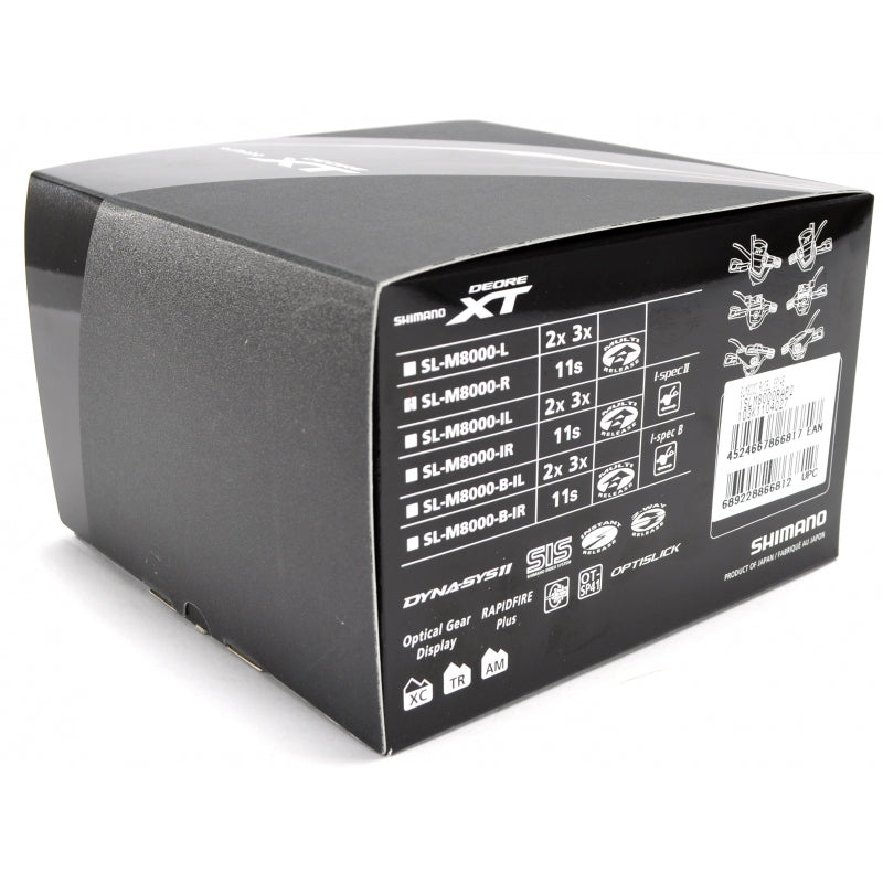 Manette droite Shimano XT SL-M8000 11 vitesses