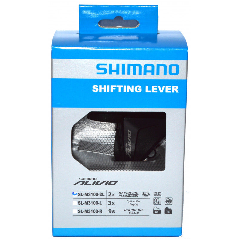 Manette gauche Shimano Alivio SL-M3100 double plateaux