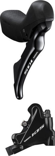 Manettes droite hydraulique + étrier Shimano 105 ST-R7020R 11 vitesses