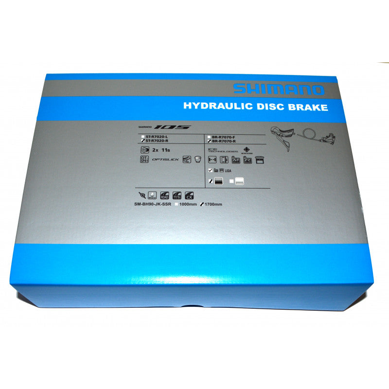 Manettes droite hydraulique + étrier Shimano 105 ST-R7020R 11 vitesses