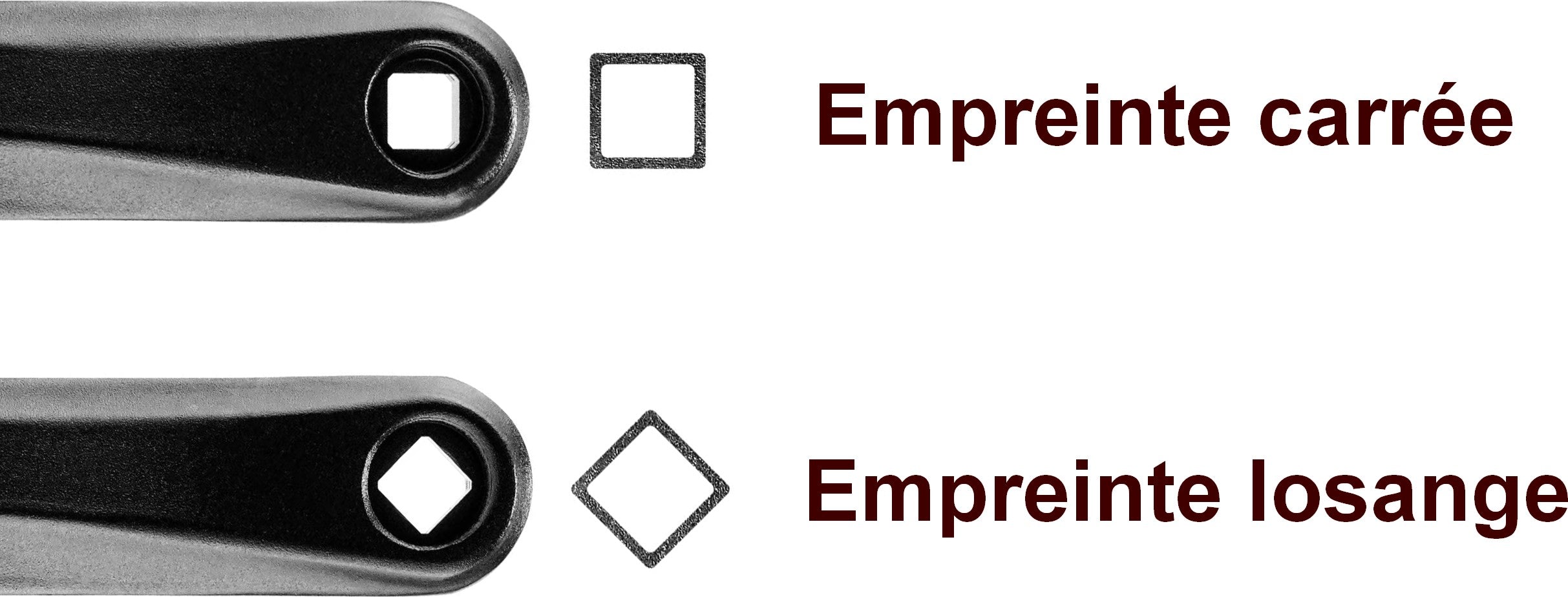 Manivelle gauche pour pédalier BLB Track