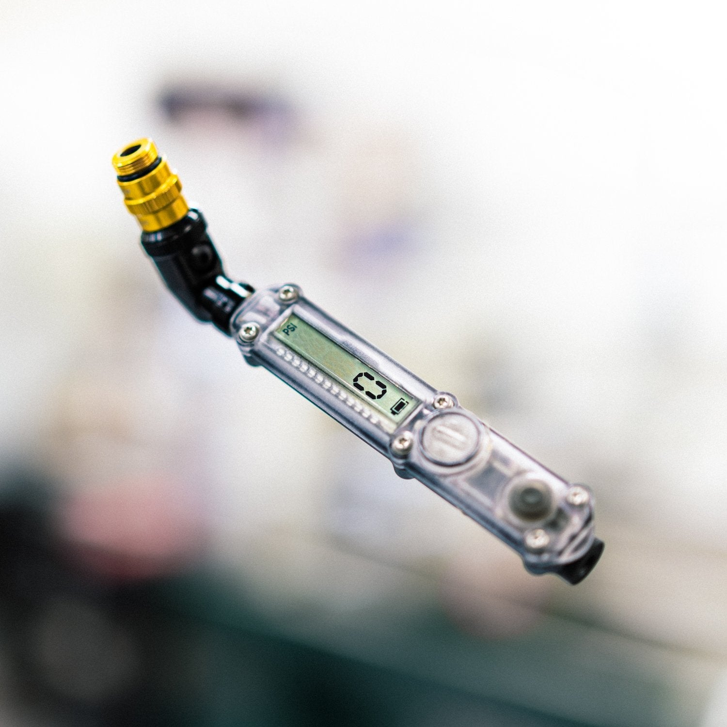 Manómetro de neumáticos de bicicleta Lezyne Digital Check Drive