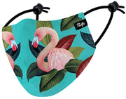 Masque en tissu lavable Pacific & Co. Flamingo