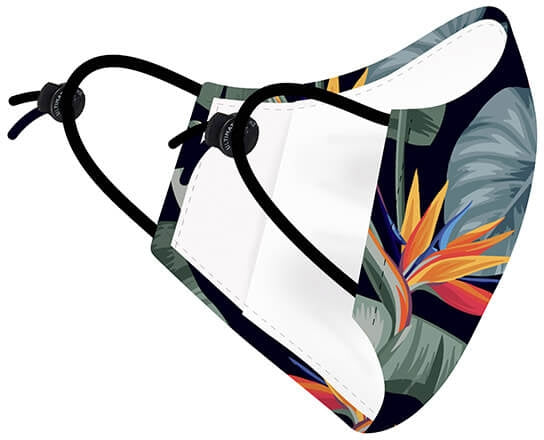 Masque en tissu lavable Pacific & Co. Malay