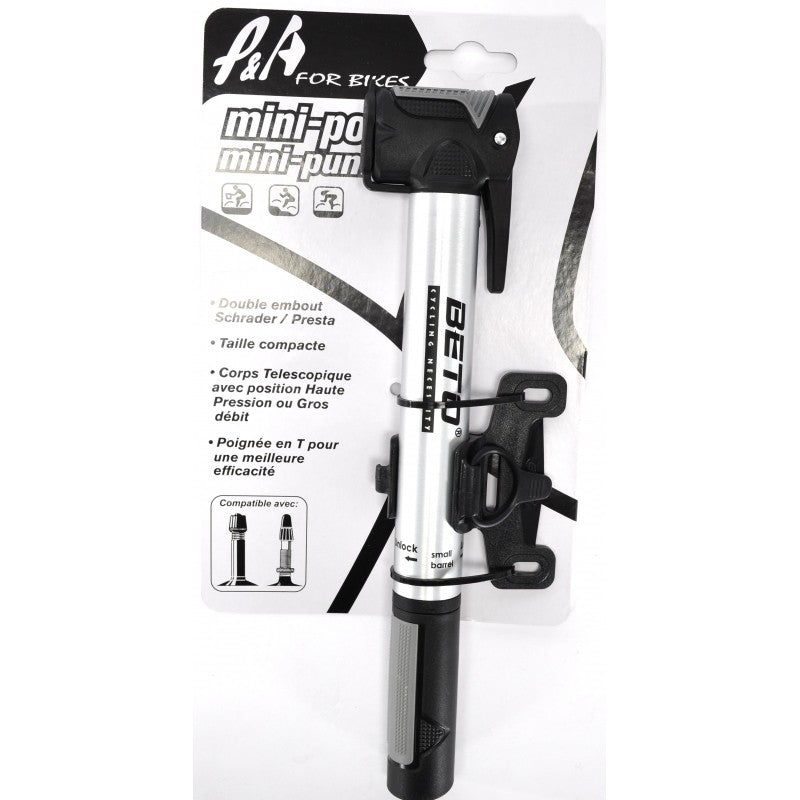 Mini pompa telescopica in alluminio