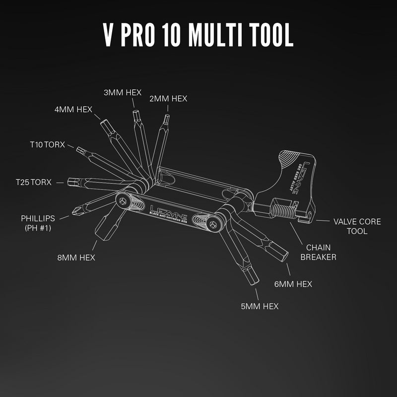 Lezyne V Pro 10 bicycle multi-tool