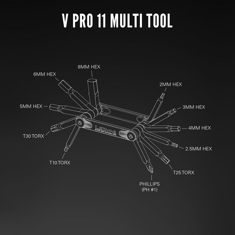 Lezyne V Pro 11 bicycle multi-tool