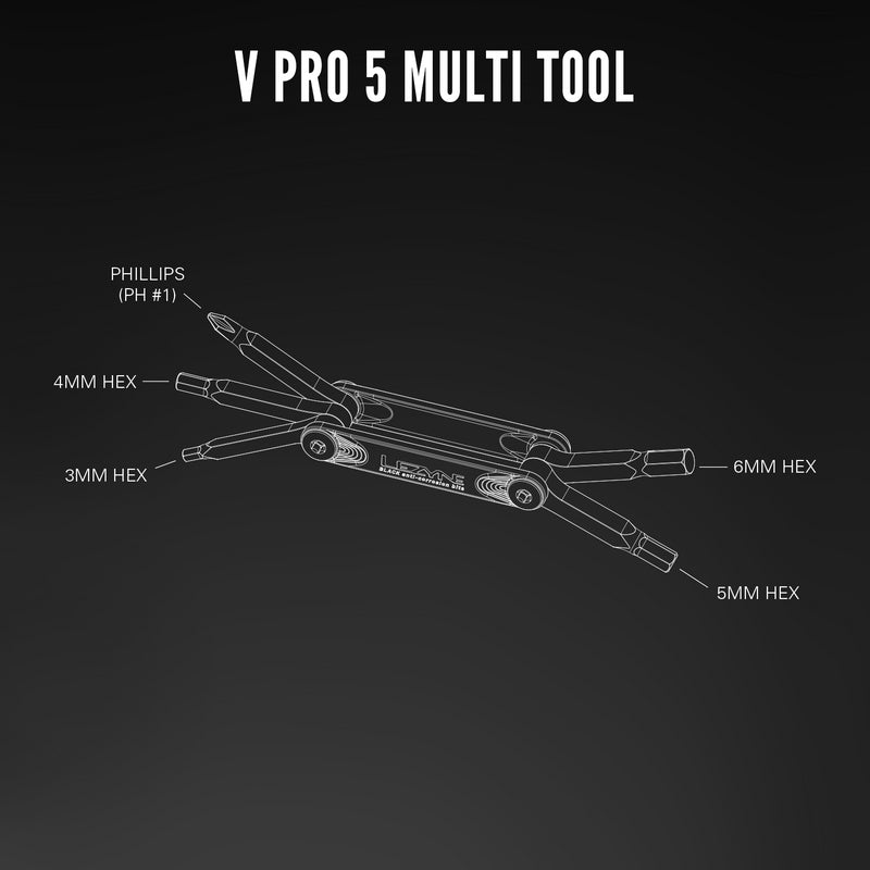 Lezyne V Pro 5 bicycle multi-tool