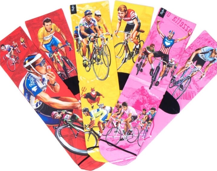 Pack de chaussettes cycliste Pacific & Co - Pack Grand Tours