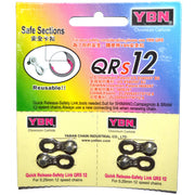 Pack of two quick releases for 12-speed chain