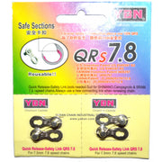 Pack de deux attaches rapides pour chaîne 7 / 8 vitesses