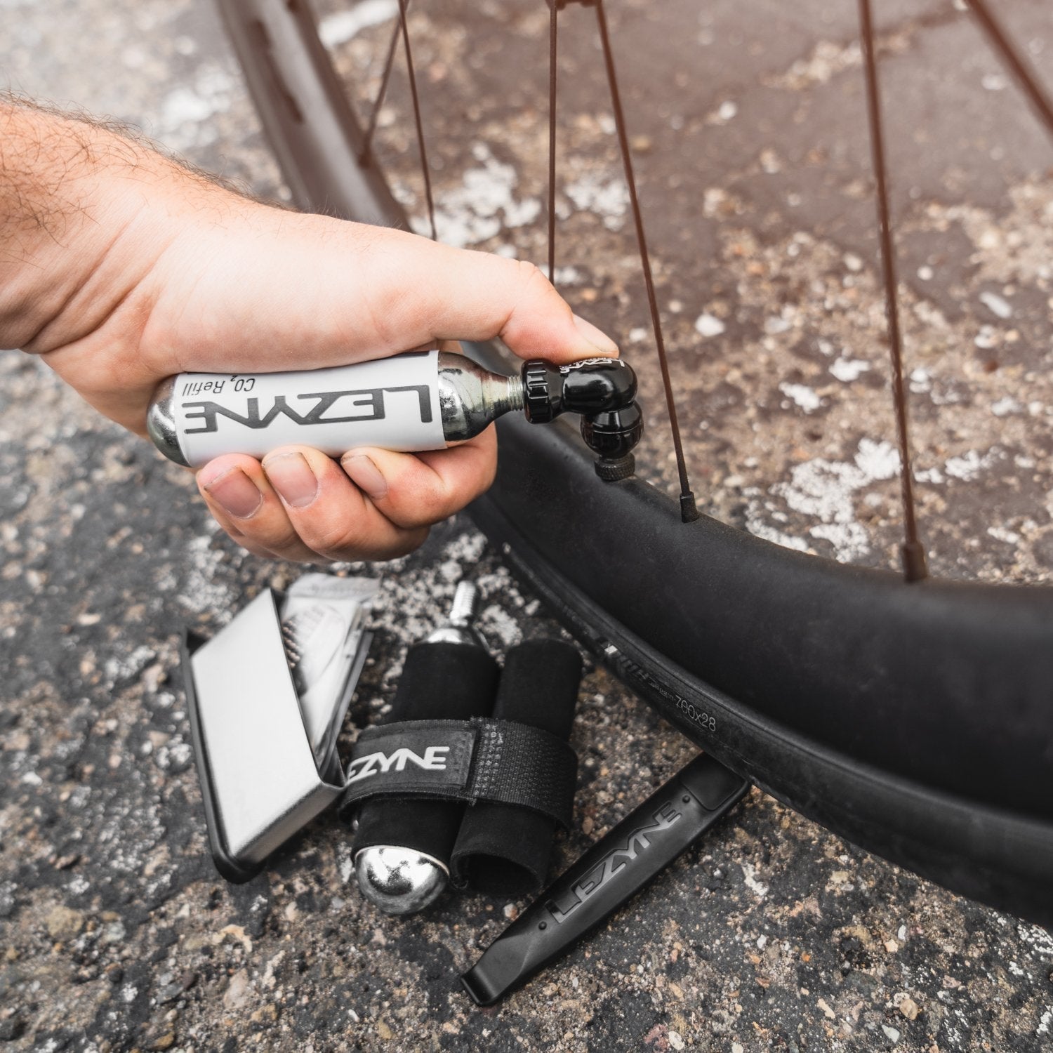 Lezyne Twin inflator pack