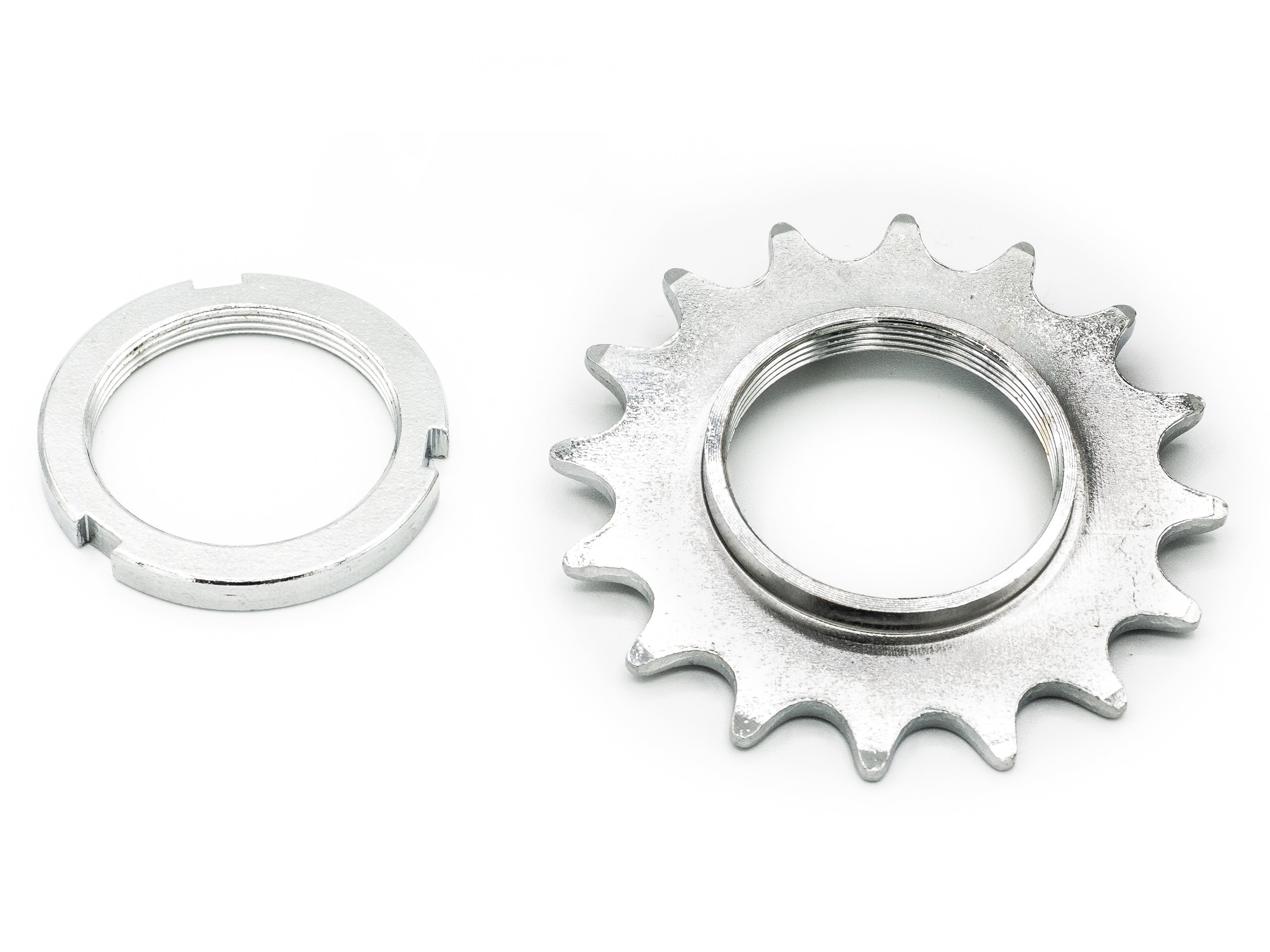 Pack pignon fixe 17 dents + contre écrou BeastyBike
