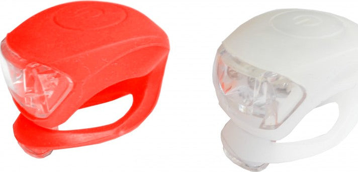 Paire d'éclairages vélo LED PNA Silicone