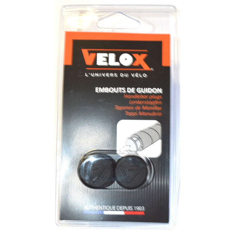 Paire d'embouts de cintre Velox noir