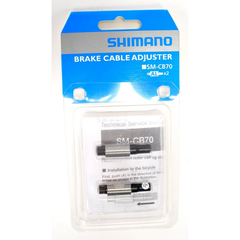 Paire de butées / tendeurs de câbles de frein Shimano SM-CB70