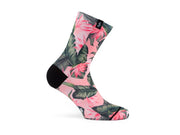Pair of PACIFIC & CO women's cycling socks - Boa Vista Pink