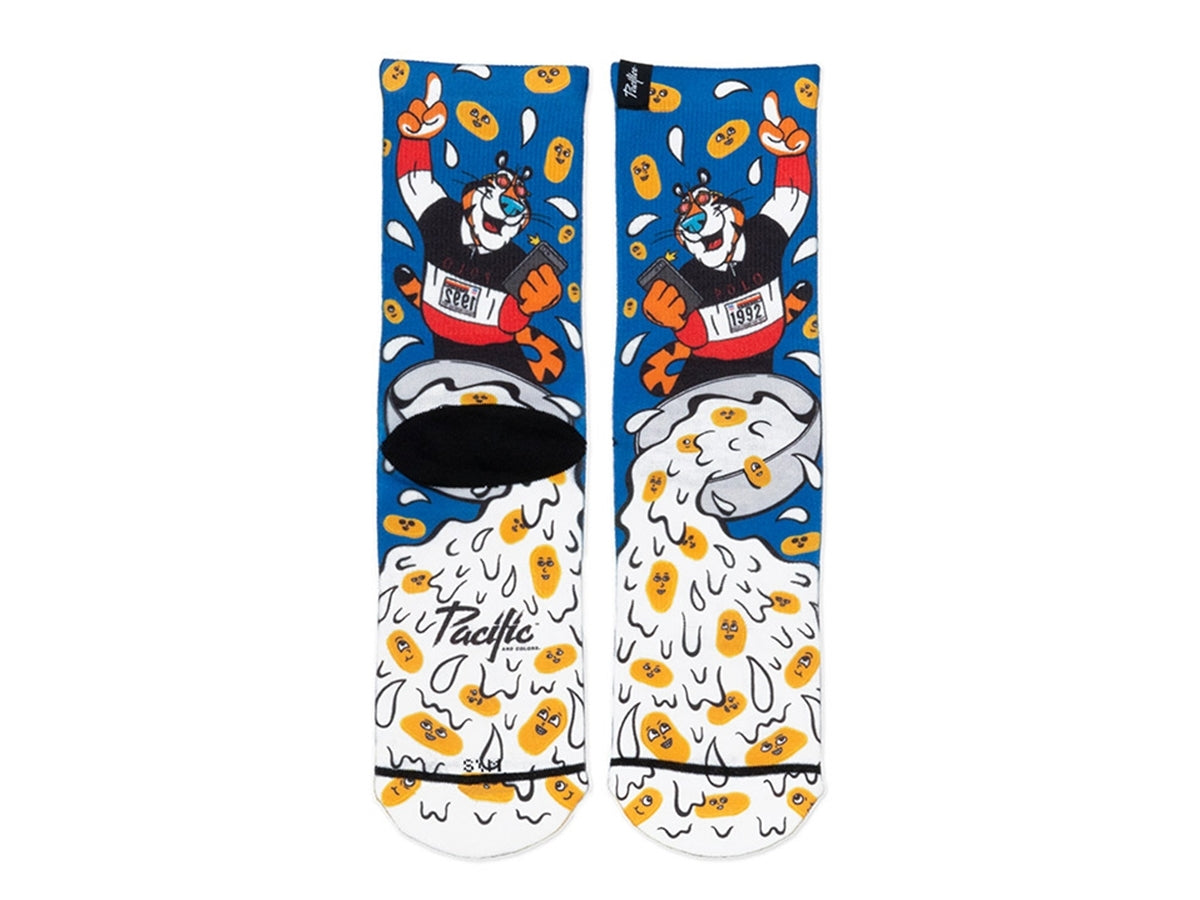 Paire de chaussettes cycliste PACIFIC & CO - Flakes