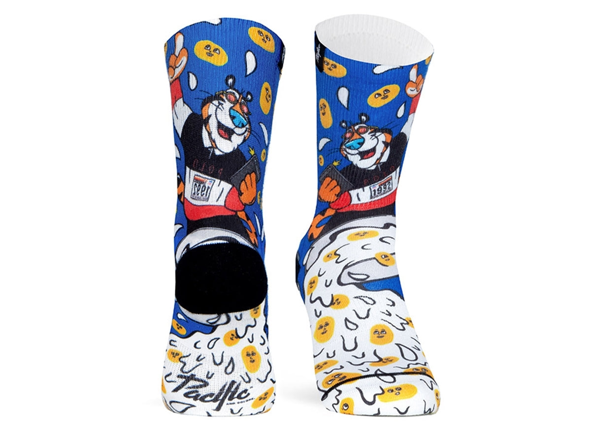 Paire de chaussettes cycliste PACIFIC & CO - Flakes