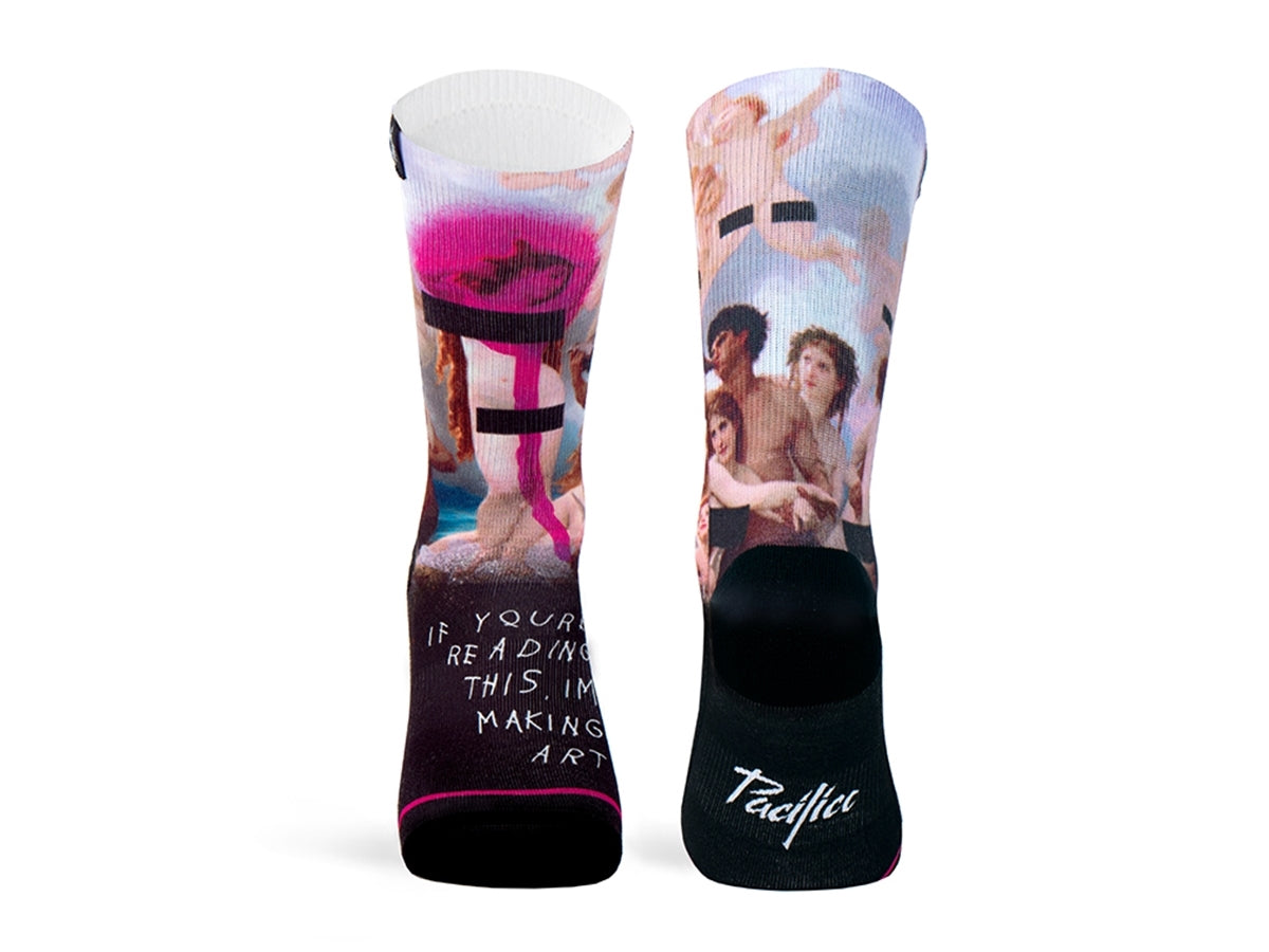 Par de calcetines de ciclismo PACIFIC & CO - Free Venus