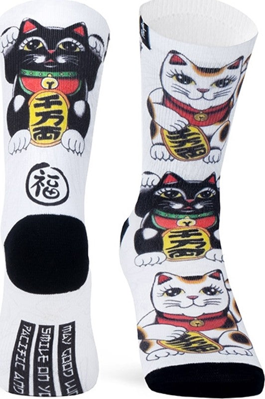 Paire de chaussettes cycliste Pacific & Co - Neko