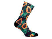 Paire de chaussettes cycliste PACIFIC & CO - Papaya