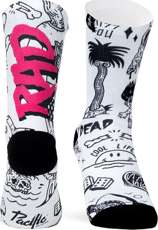 Paire de chaussettes cycliste Pacific & Co - Rad