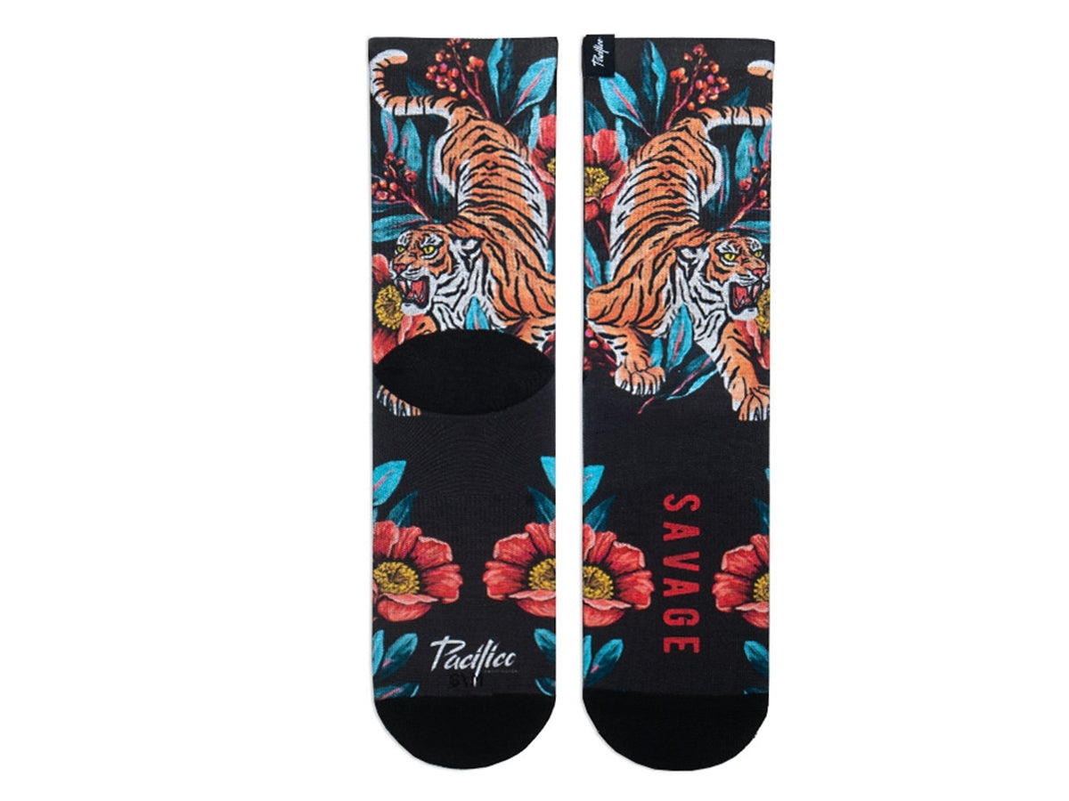 Paire de chaussettes cycliste PACIFIC & CO - Savage - Black