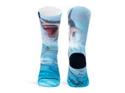 Par de calcetines de ciclismo PACIFIC & CO - Shark