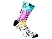 Par de calcetines ciclistas PACIFIC & CO - Smile Club