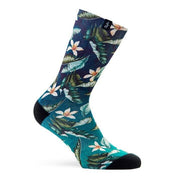Paire de chaussettes cycliste Pacific & Co. Blue Hawaii