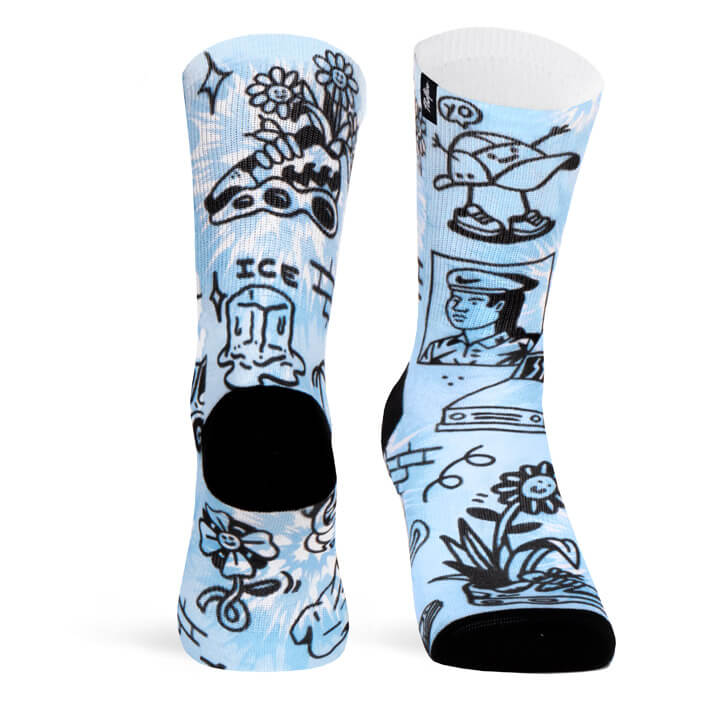 Paire de chaussettes cycliste Pacific & Co. Dahood