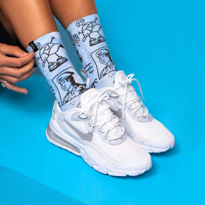 Paire de chaussettes cycliste Pacific & Co. Dahood