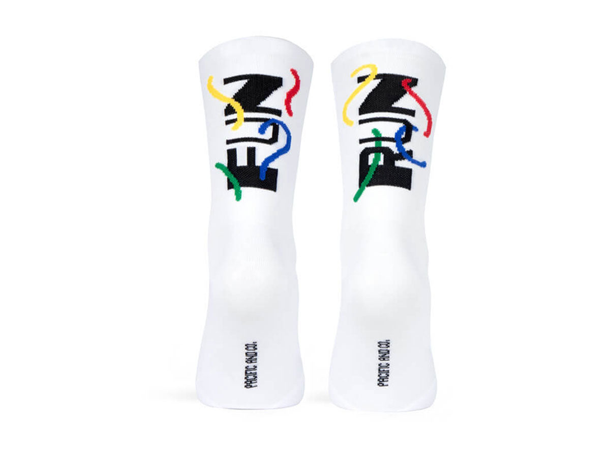 Paire de chaussettes cycliste Pacific & Co. Fun Run